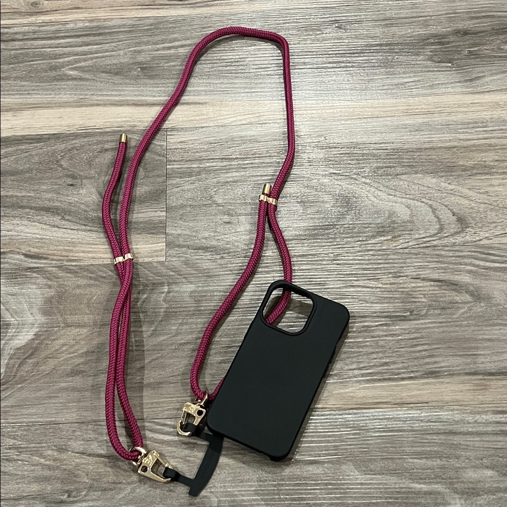 THE CAEP Black Phone Case (iPhone 13 pro)